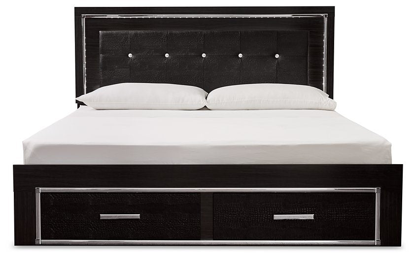 Kaydell Bed with Storage - World Furniture Gallery (Newark, CA)