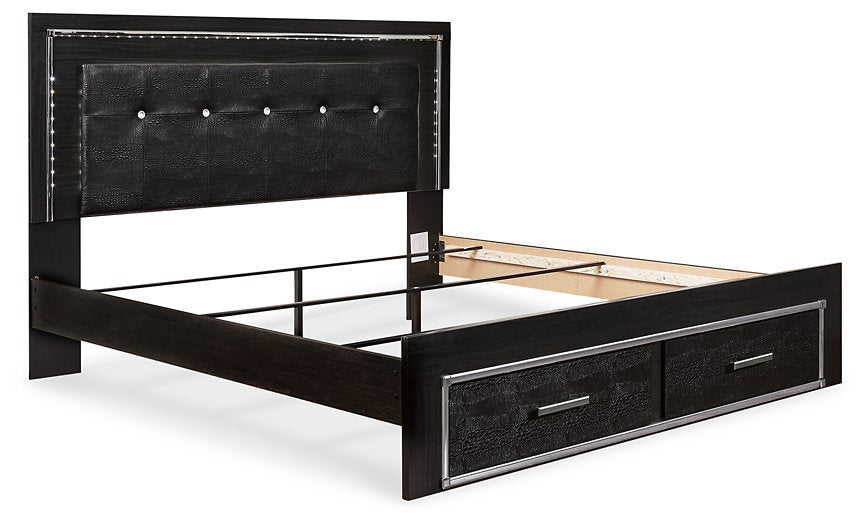 Kaydell Bed with Storage - World Furniture Gallery (Newark, CA)