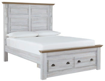 Haven Bay Panel Storage Bed - World Furniture Gallery (Newark, CA)