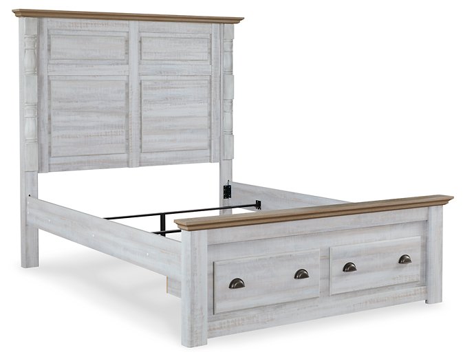 Haven Bay Panel Storage Bed - World Furniture Gallery (Newark, CA)