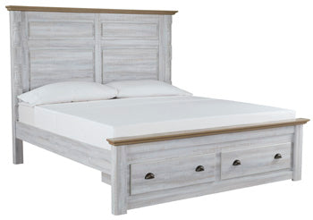 Haven Bay Panel Storage Bed - World Furniture Gallery (Newark, CA)