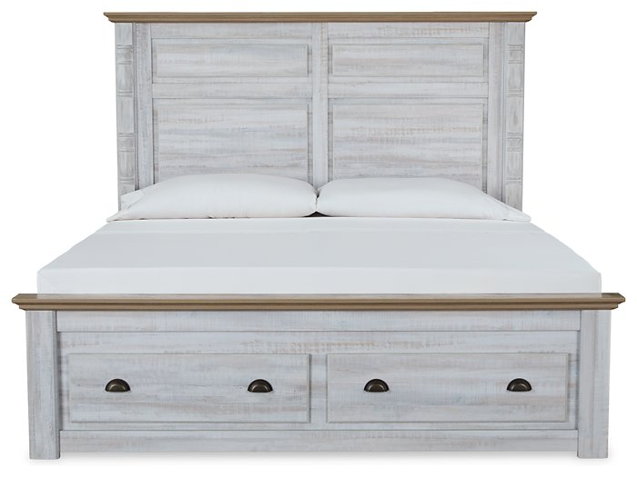 Haven Bay Panel Storage Bed - World Furniture Gallery (Newark, CA)