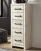 Cambeck Narrow Chest of Drawers - World Furniture Gallery (Newark, CA)