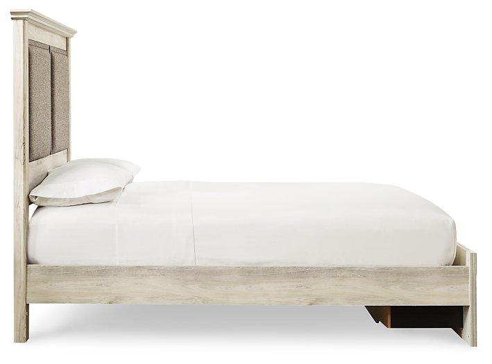 Cambeck Upholstered Panel Storage Bed - World Furniture Gallery (Newark, CA)