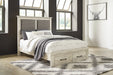 Cambeck Upholstered Panel Storage Bed - World Furniture Gallery (Newark, CA)