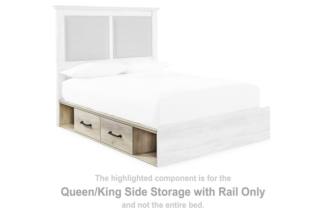 Cambeck Upholstered Panel Storage Bed - World Furniture Gallery (Newark, CA)