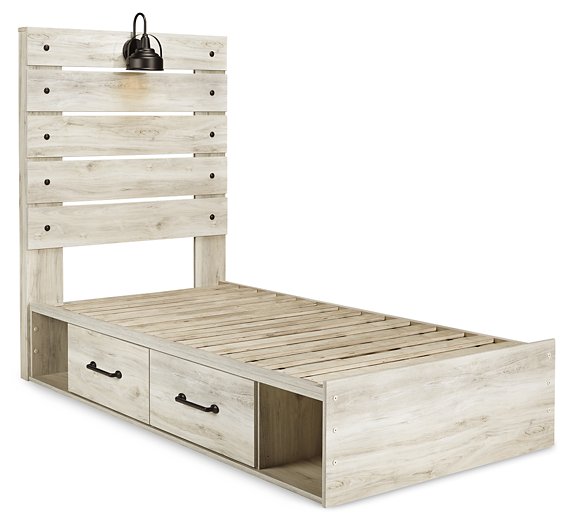 Cambeck Bed with 2 Storage Drawers - World Furniture Gallery (Newark, CA)