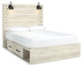 Cambeck Bed with 2 Storage Drawers - World Furniture Gallery (Newark, CA)