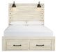 Cambeck Bed with 2 Storage Drawers - World Furniture Gallery (Newark, CA)