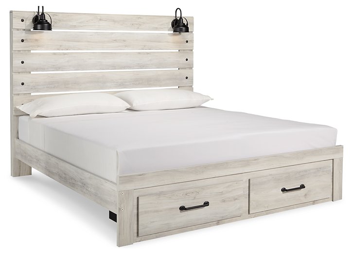 Cambeck Bed with 2 Storage Drawers - World Furniture Gallery (Newark, CA)