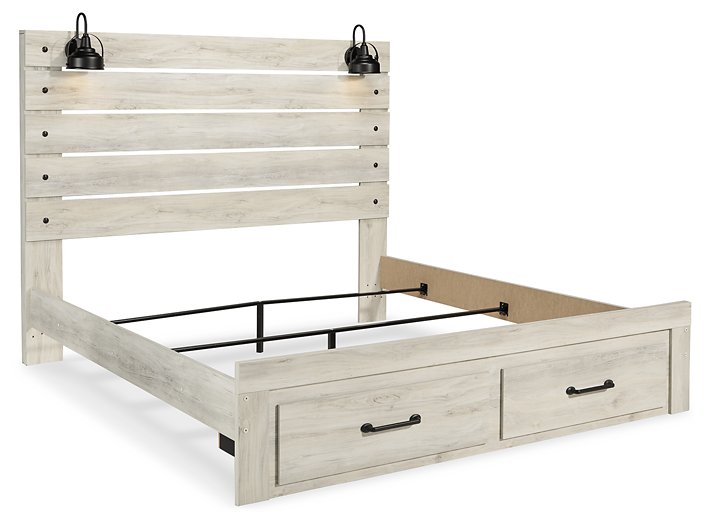 Cambeck Bed with 2 Storage Drawers - World Furniture Gallery (Newark, CA)