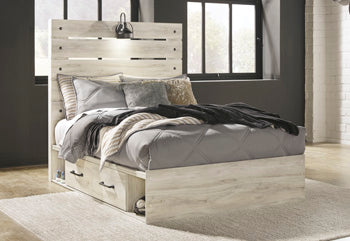 Cambeck Bed with 4 Storage Drawers - World Furniture Gallery (Newark, CA)