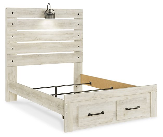 Cambeck Bed with 2 Storage Drawers - World Furniture Gallery (Newark, CA)