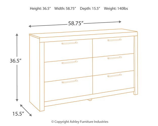 Derekson Dresser - World Furniture Gallery (Newark, CA)