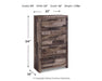 Derekson Chest of Drawers - World Furniture Gallery (Newark, CA)