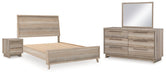 Hasbrick Queen Bedroom Set - World Furniture Gallery (Newark, CA)