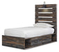 Drystan Bed with 4 Storage Drawers - World Furniture Gallery (Newark, CA)