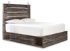 Drystan Bed with 4 Storage Drawers - World Furniture Gallery (Newark, CA)