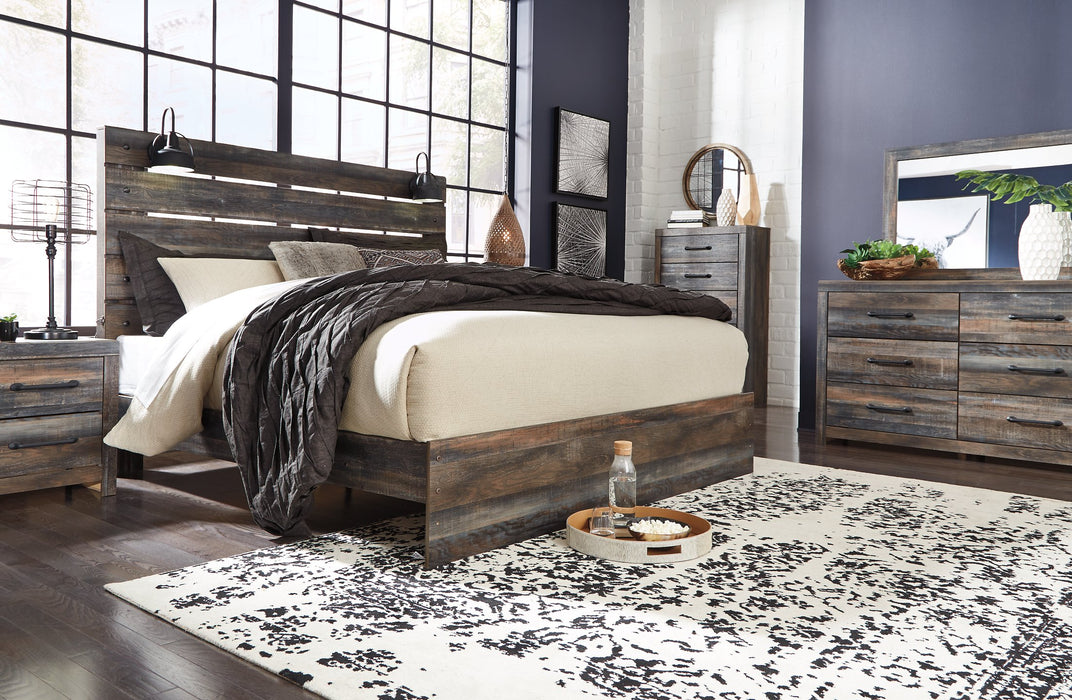 Drystan Bed - World Furniture Gallery (Newark, CA)