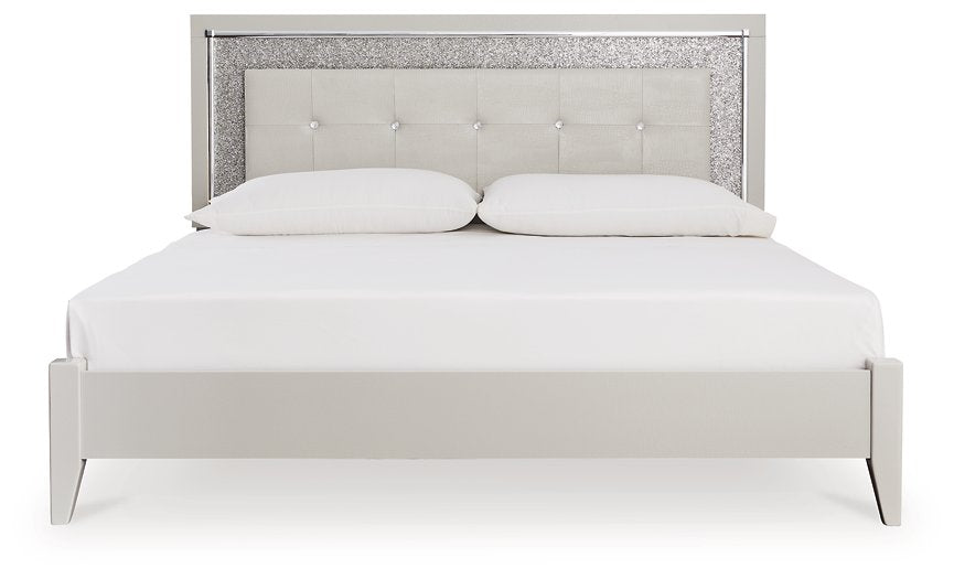 Zyniden Upholstered Bed - World Furniture Gallery (Newark, CA)