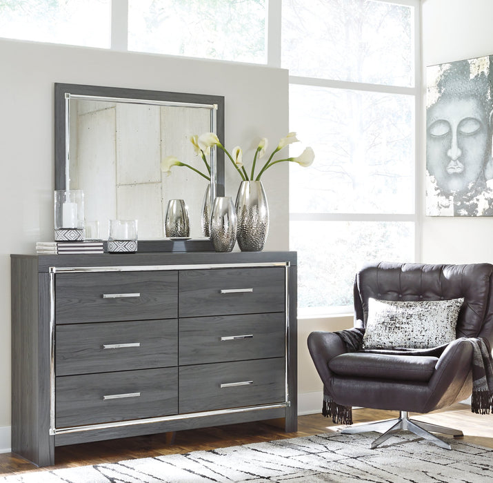 Lodanna Dresser and Mirror - World Furniture Gallery (Newark, CA)