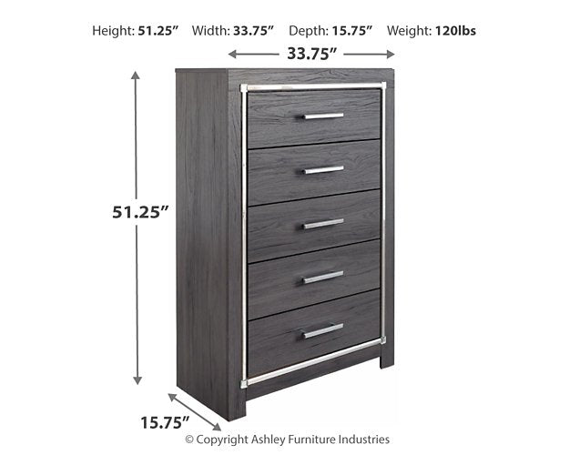 Lodanna Chest of Drawers - World Furniture Gallery (Newark, CA)