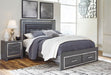 Lodanna Bed with 2 Storage Drawers - World Furniture Gallery (Newark, CA)