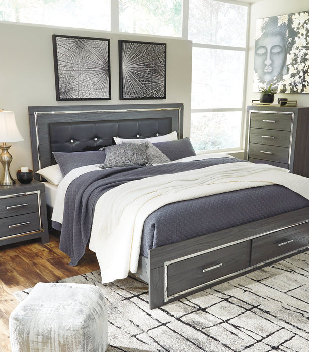 Lodanna Bed with 2 Storage Drawers - World Furniture Gallery (Newark, CA)