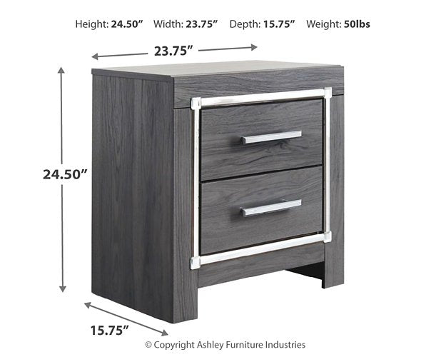 Lodanna Nightstand - World Furniture Gallery (Newark, CA)