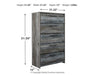 Baystorm Chest of Drawers - World Furniture Gallery (Newark, CA)