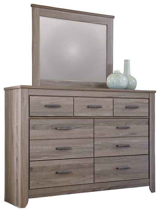 Zelen Dresser and Mirror - World Furniture Gallery (Newark, CA)