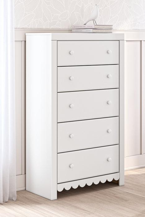 Mollviney Chest of Drawers - World Furniture Gallery (Newark, CA)