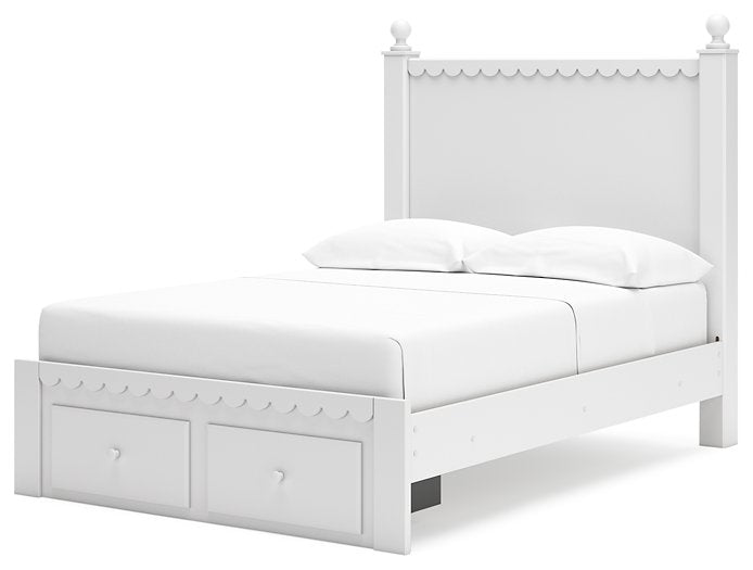 Mollviney Panel Storage Bed - World Furniture Gallery (Newark, CA)