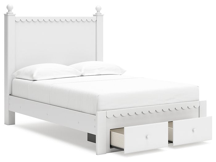 Mollviney Panel Storage Bed - World Furniture Gallery (Newark, CA)