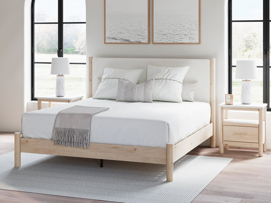 Cadmori Upholstered Bed - World Furniture Gallery (Newark, CA)