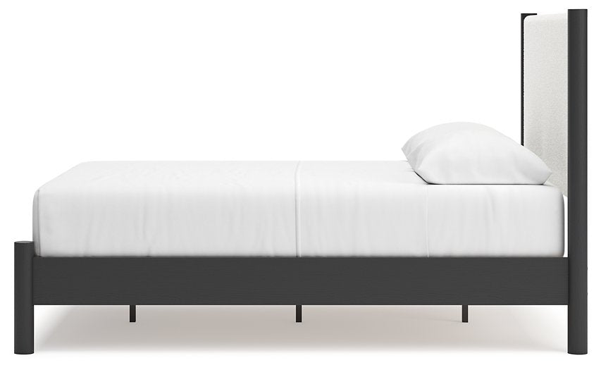 Cadmori Upholstered Bed - World Furniture Gallery (Newark, CA)