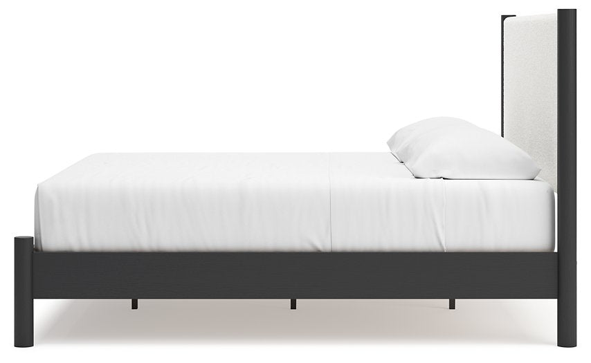 Cadmori Upholstered Bed - World Furniture Gallery (Newark, CA)