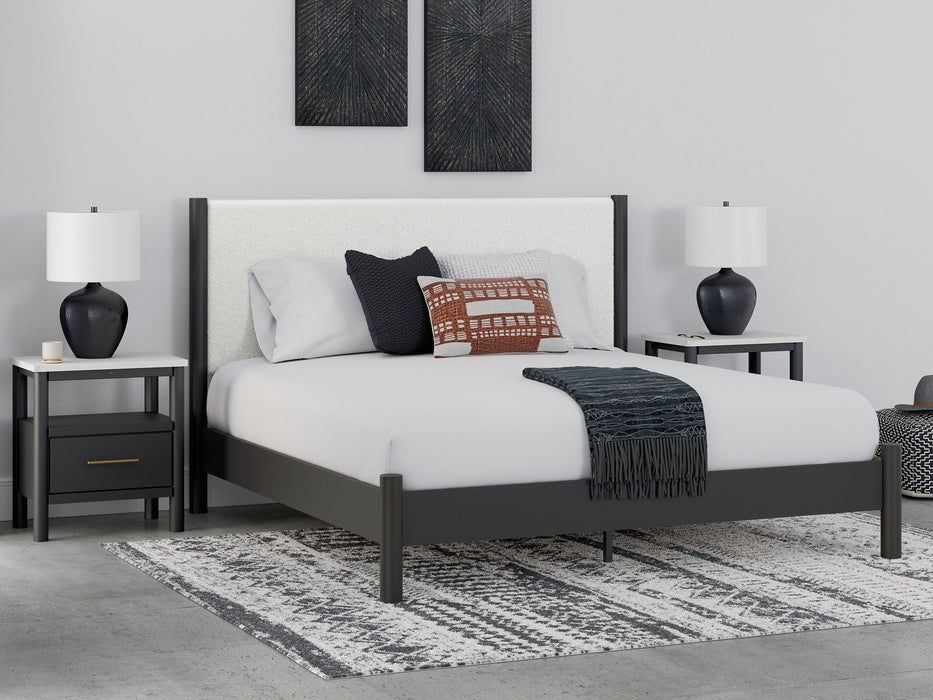 Cadmori Upholstered Bed - World Furniture Gallery (Newark, CA)