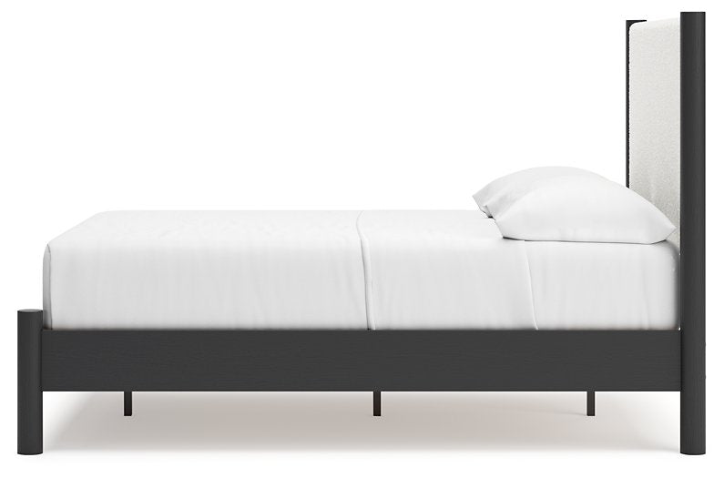 Cadmori Upholstered Bed - World Furniture Gallery (Newark, CA)