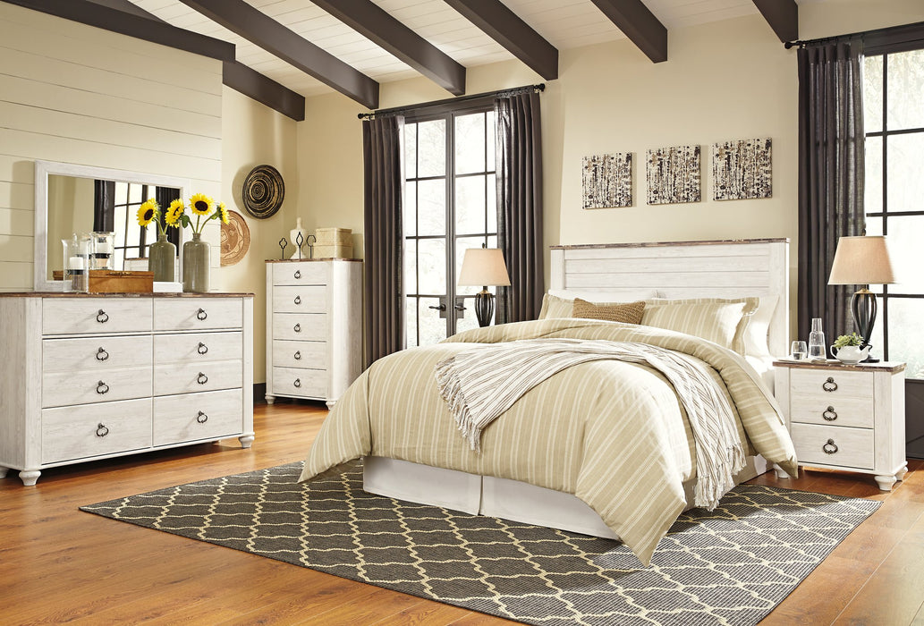 Willowton Bed - World Furniture Gallery (Newark, CA)