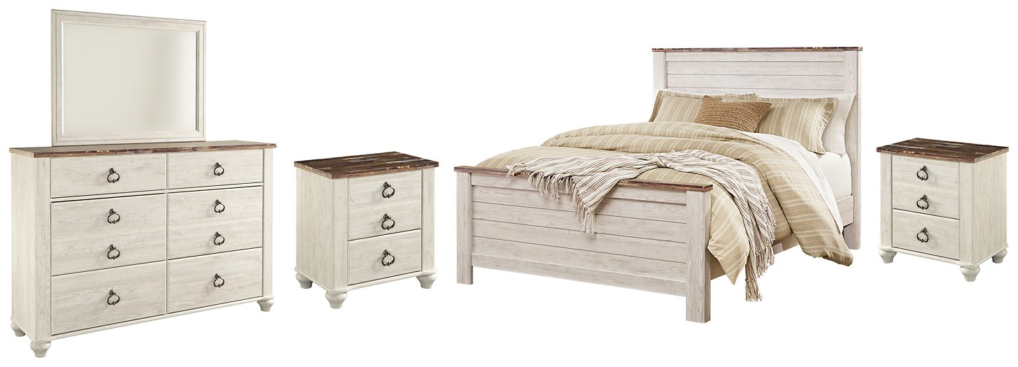 Willowton Bedroom Set - World Furniture Gallery (Newark, CA)