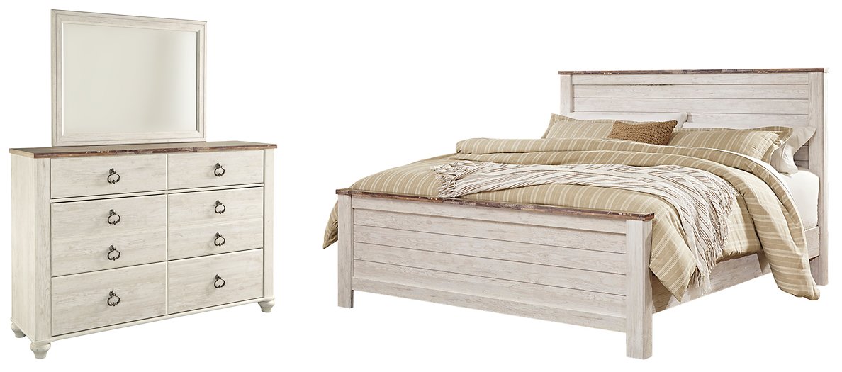 Willowton Bedroom Set - World Furniture Gallery (Newark, CA)