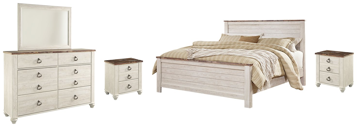 Willowton Bedroom Set - World Furniture Gallery (Newark, CA)