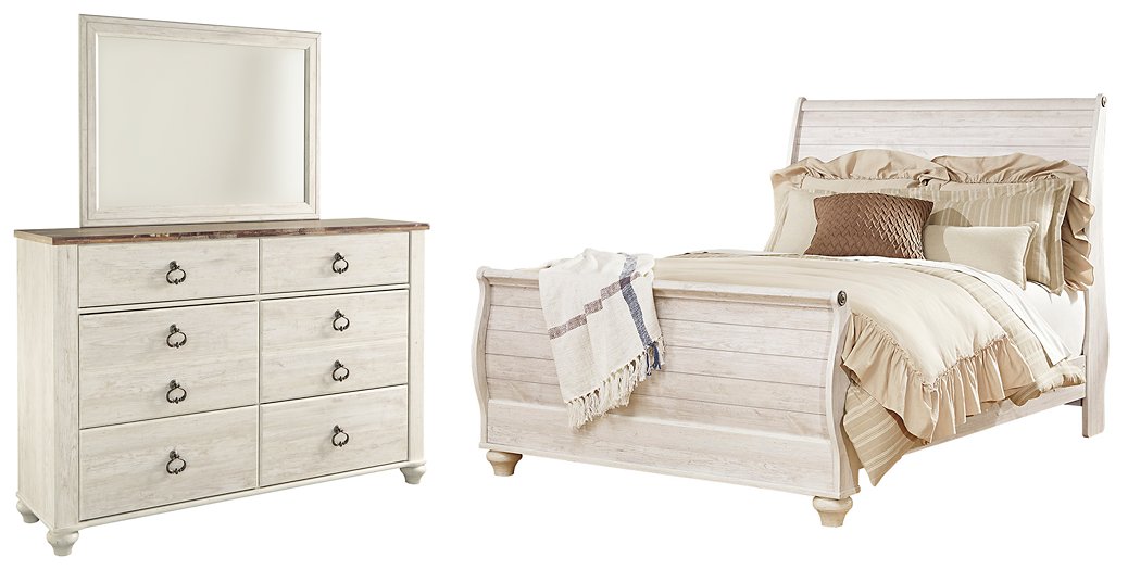 Willowton Bedroom Set - World Furniture Gallery (Newark, CA)