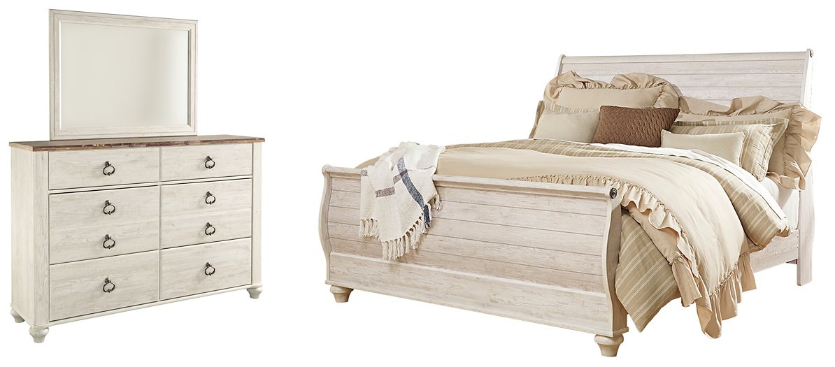 Willowton Bedroom Set - World Furniture Gallery (Newark, CA)