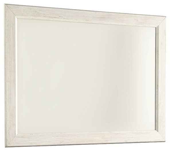 Willowton Bedroom Mirror - World Furniture Gallery (Newark, CA)