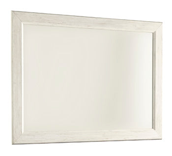 Willowton Bedroom Mirror - World Furniture Gallery (Newark, CA)