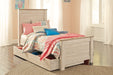 Willowton Bed with 2 Storage Drawers - World Furniture Gallery (Newark, CA)