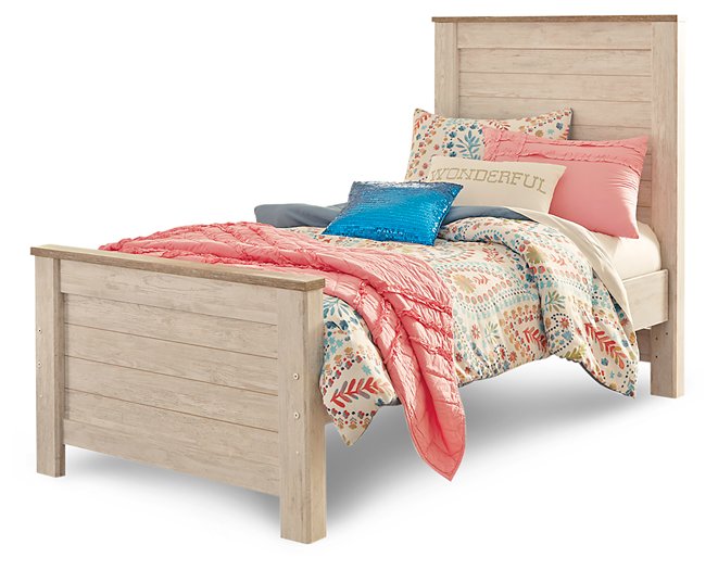 Willowton Bed - World Furniture Gallery (Newark, CA)