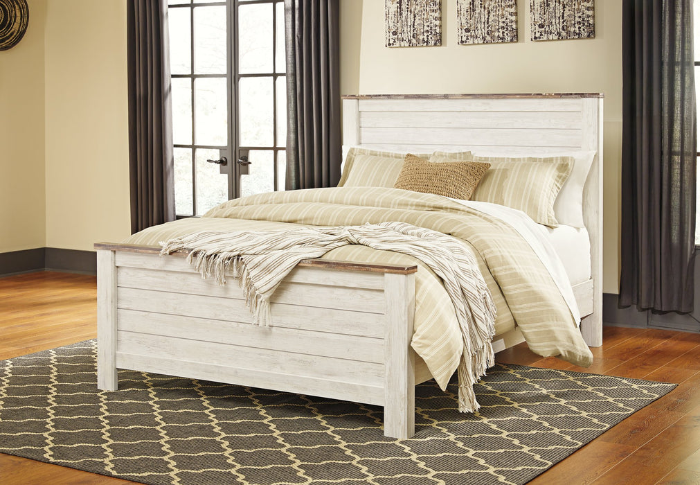 Willowton Bed - World Furniture Gallery (Newark, CA)